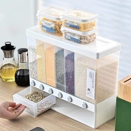 6 in1 Kitchen Storage Food Box